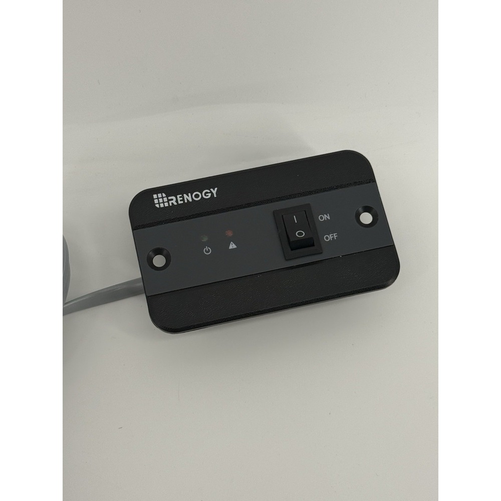 Renogy Inverter Remote On/Off Switch w/ LED Indicator, RJ12 RJ11 Cable AA5603